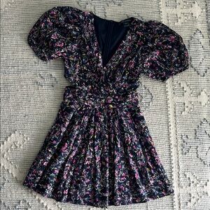 Floral Puff Sleeve Dress